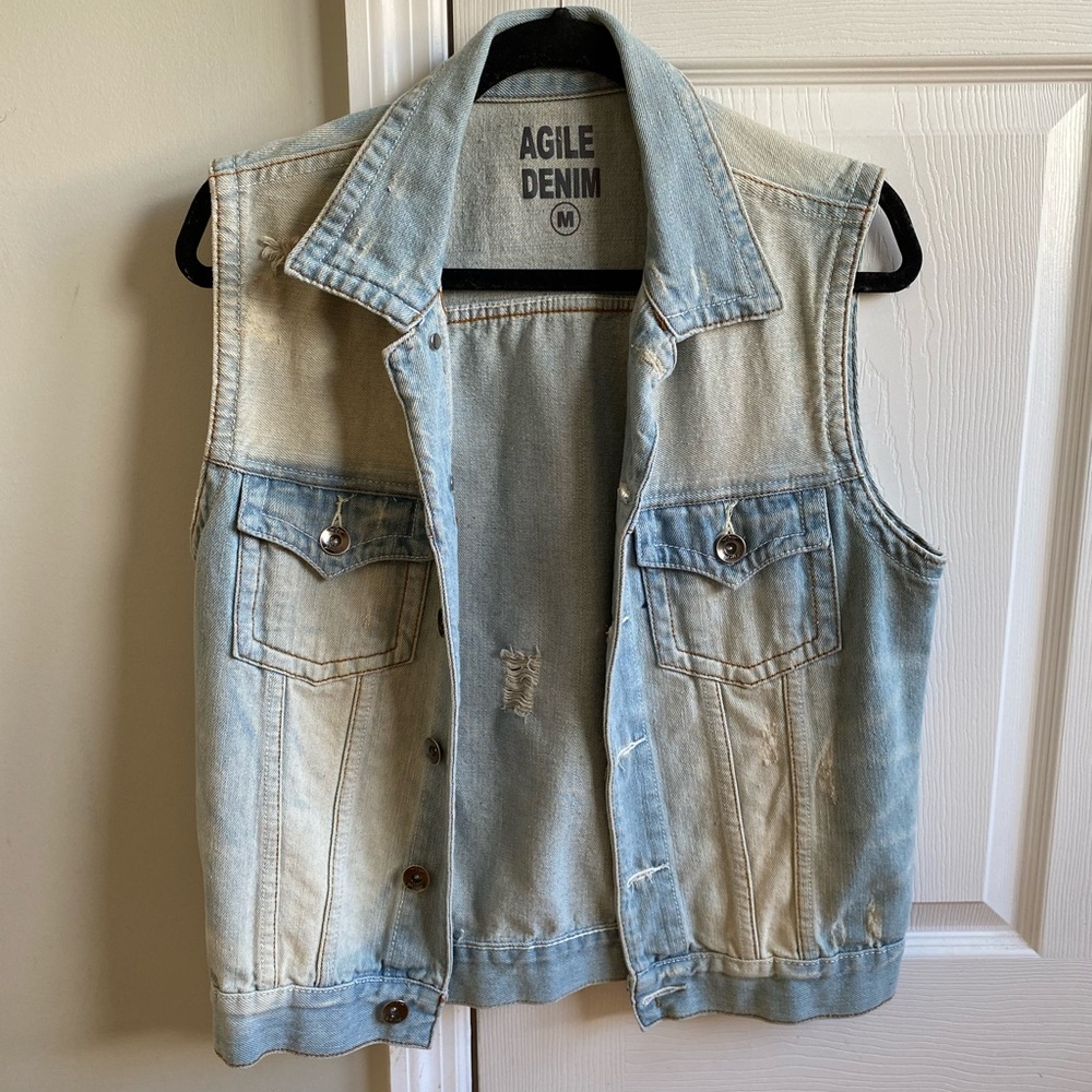 Vintage Denim vest ❤️